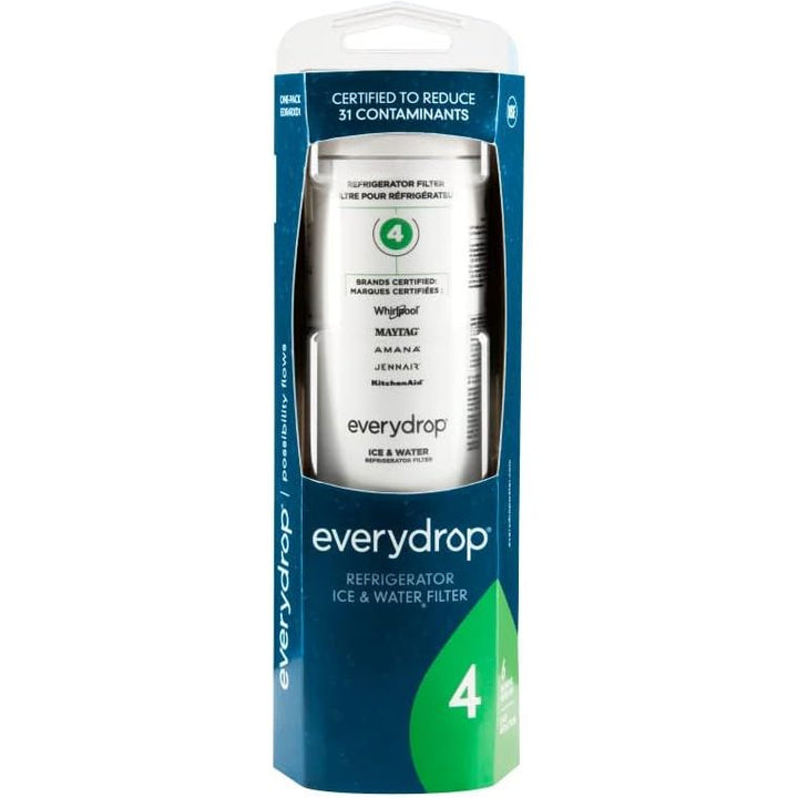 EveryDrop by Whirlpool PhoenixBucketTitleBTF refrigerator water filter 4, new and compatible with Whirlpool refrigerators.