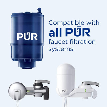 PUR® PLUS RF-9999 faucet mount replacement filter, 2-pack
