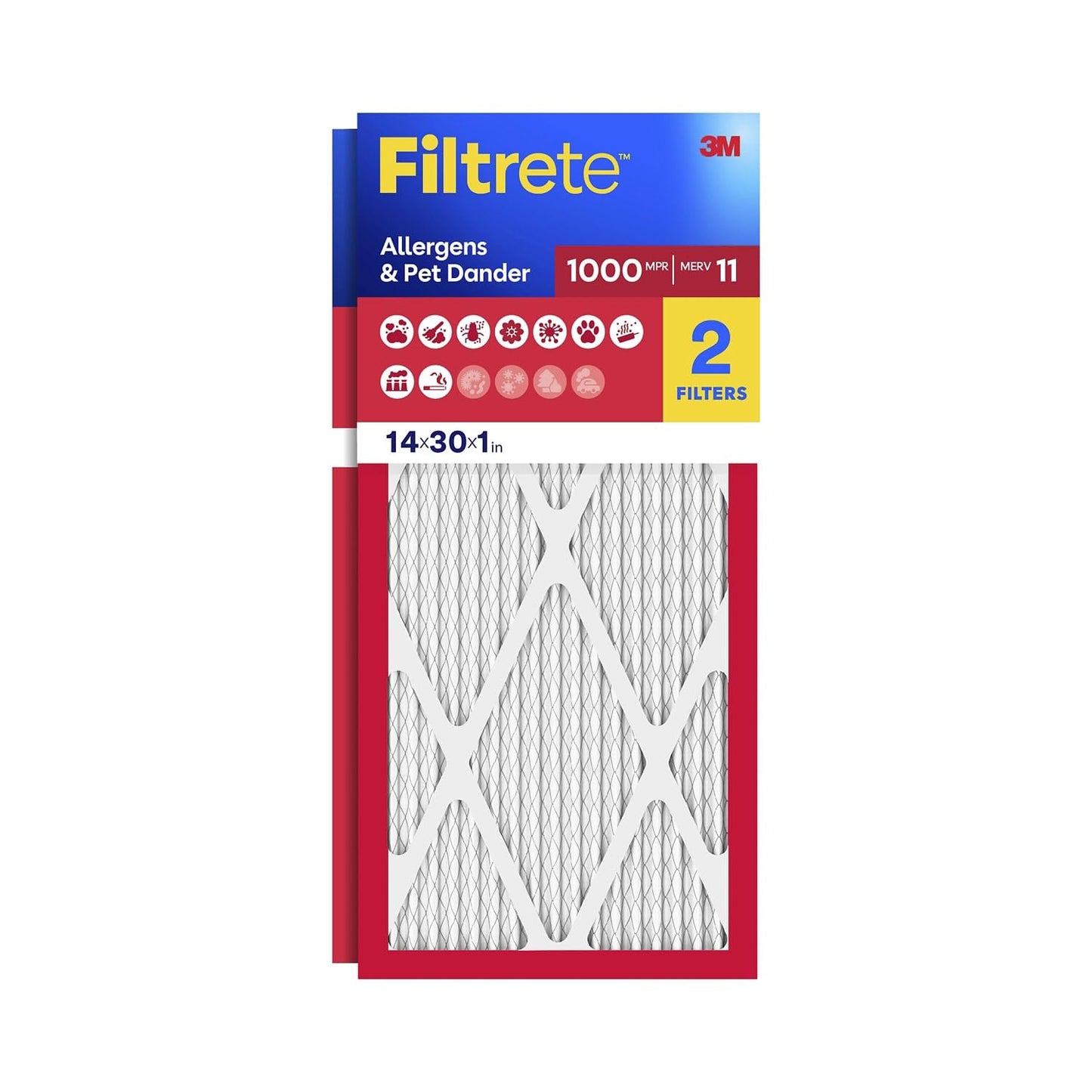 Filtrete MPR 1000 MERV 11 AC & Furnace Air Filter Packs