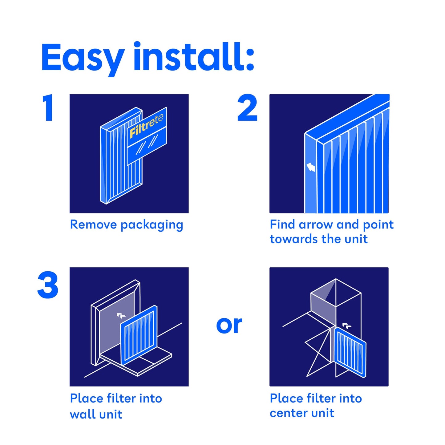 Filtrete MPR 1000 MERV 11 AC & Furnace Air Filter Packs