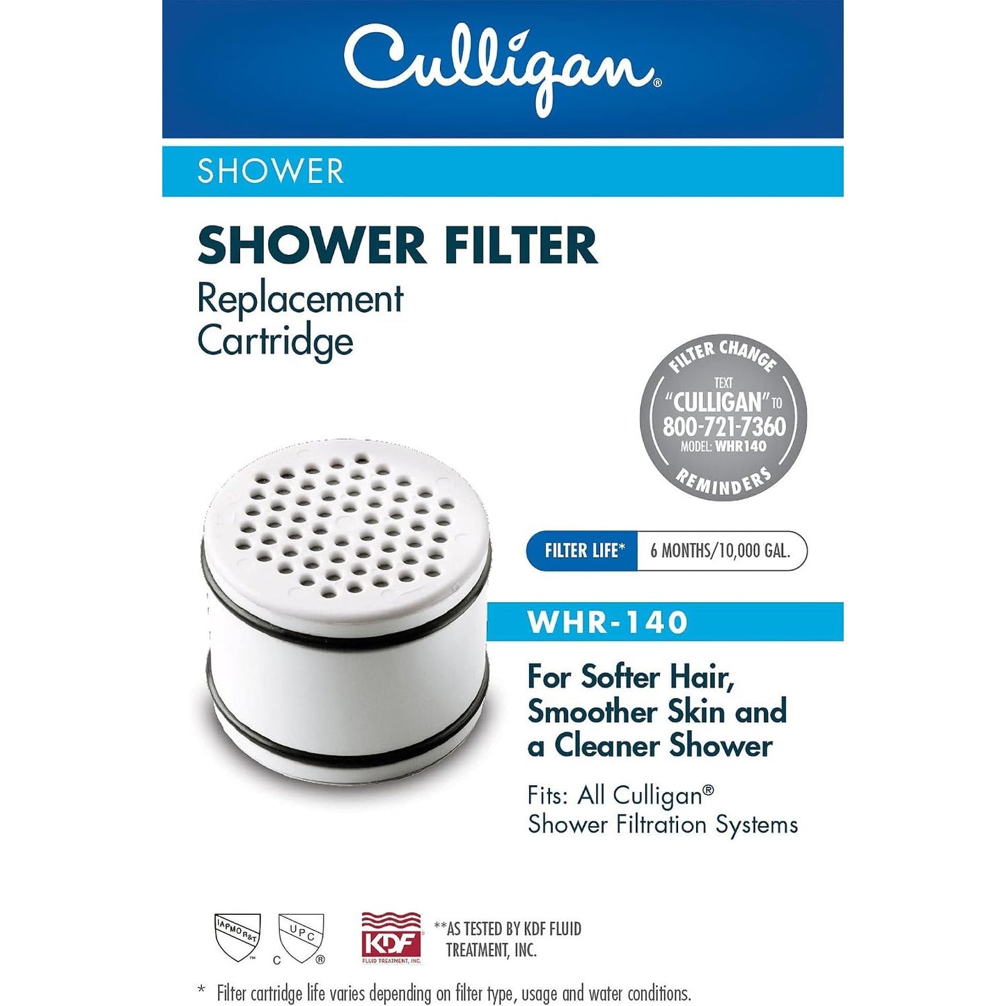 Culligan WHR-140 Replacement Shower Filter Cartridge