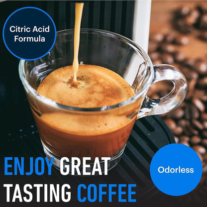 Coffee Machine Descaler Cleaner for all Automatic Coffee Makers & Espresso Machines