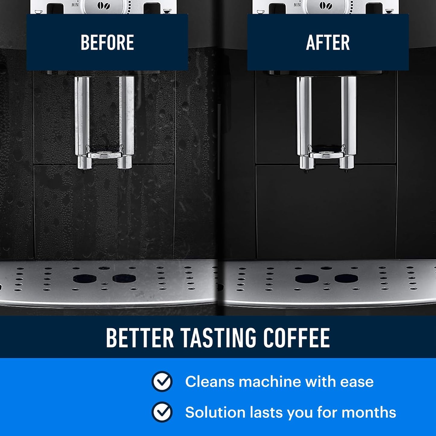 Coffee Machine Descaler Cleaner for all Automatic Coffee Makers & Espresso Machines