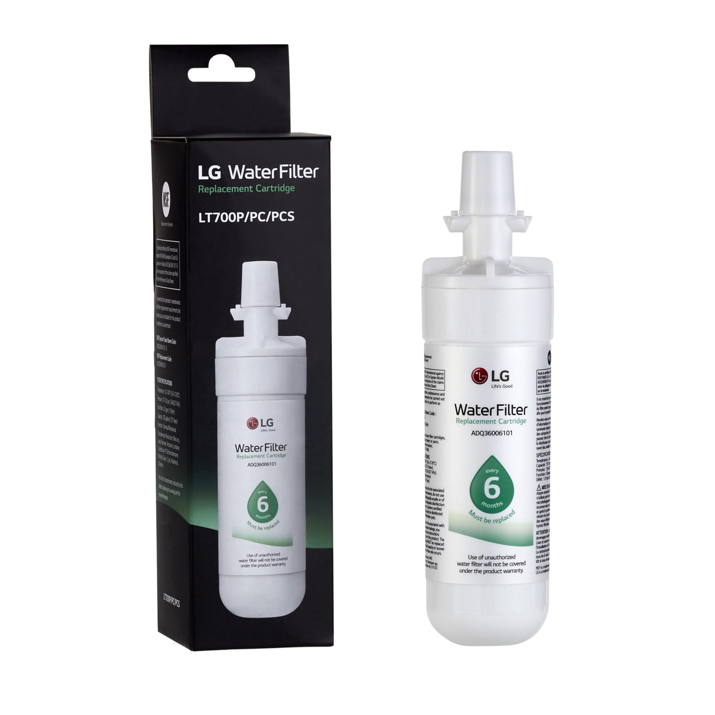 LG LT700P Refrigerator Water Filter