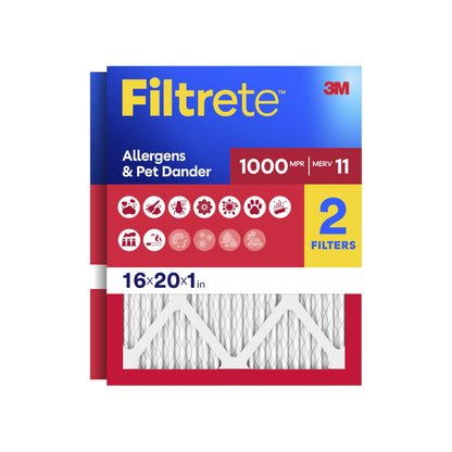 Filtrete MPR 1000 MERV 11 AC & Furnace Air Filter Packs