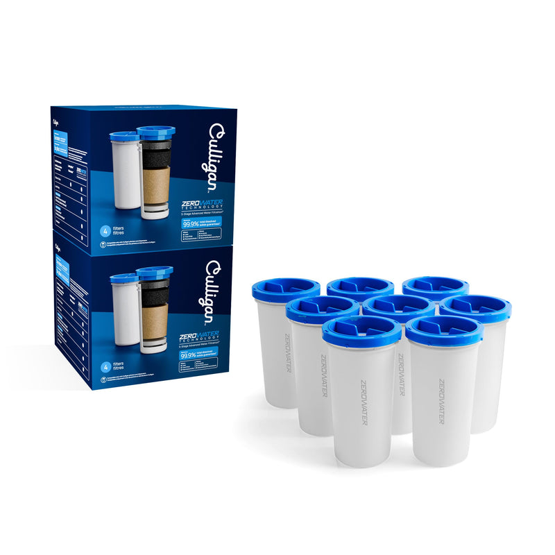 New Culligan with ZeroWater Technology Replacement Filter 2-Pack