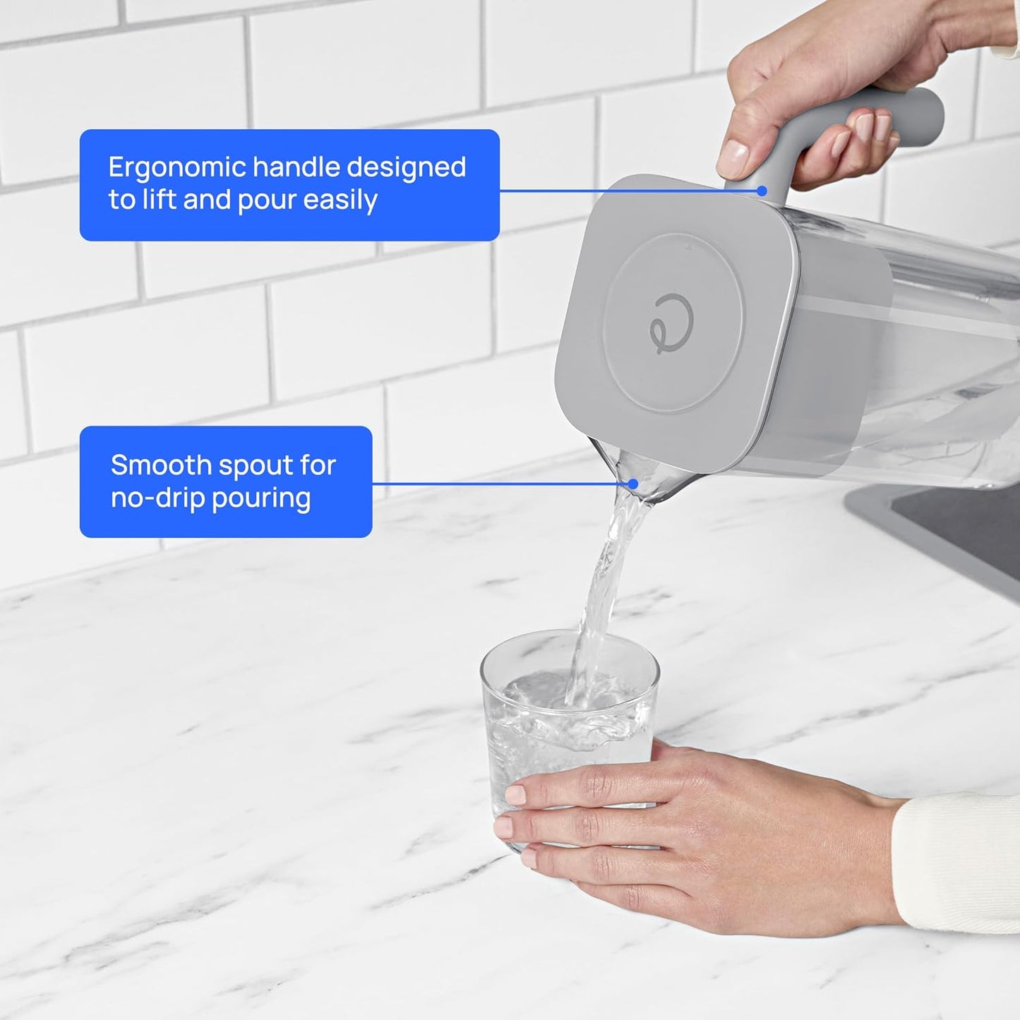 New Culligan with ZeroWater Technology 10-Cup Water Filter Pitcher
