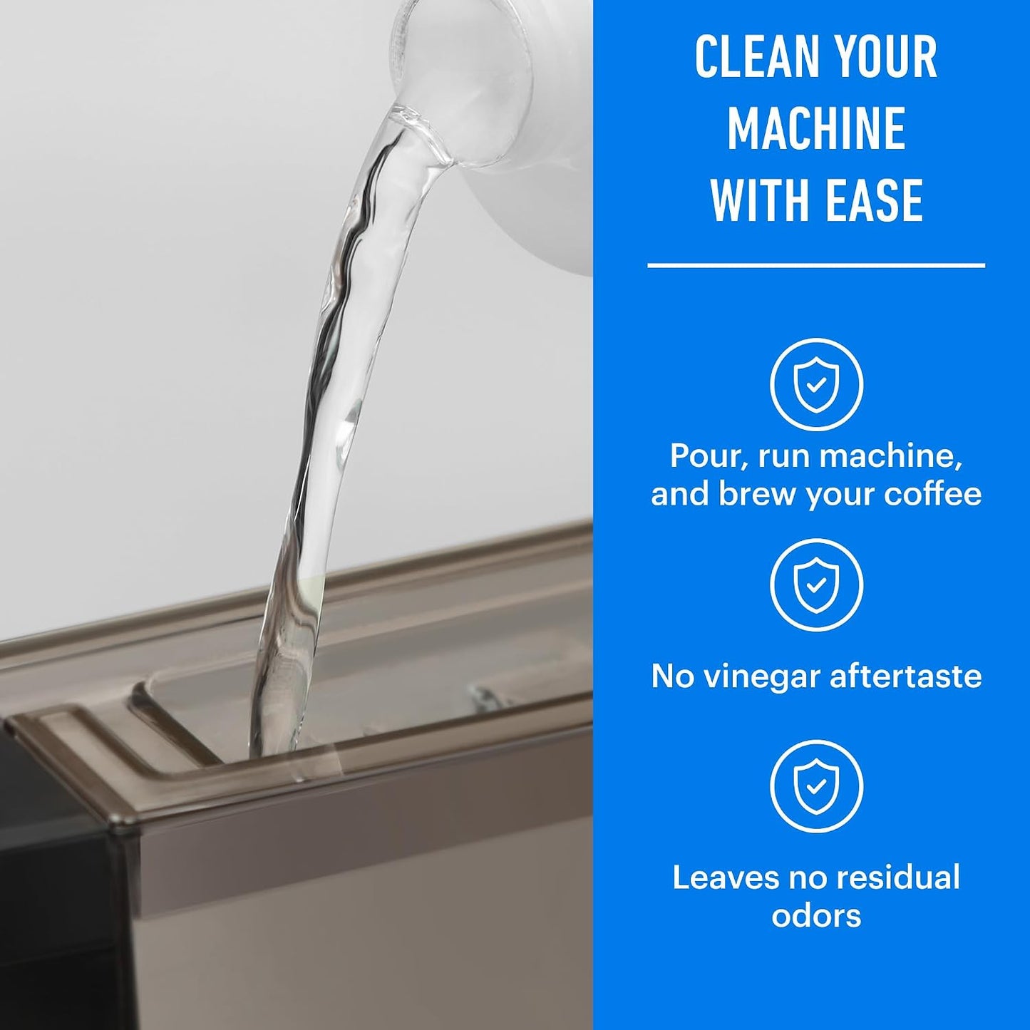 Coffee Machine Descaler Cleaner for all Automatic Coffee Makers & Espresso Machines