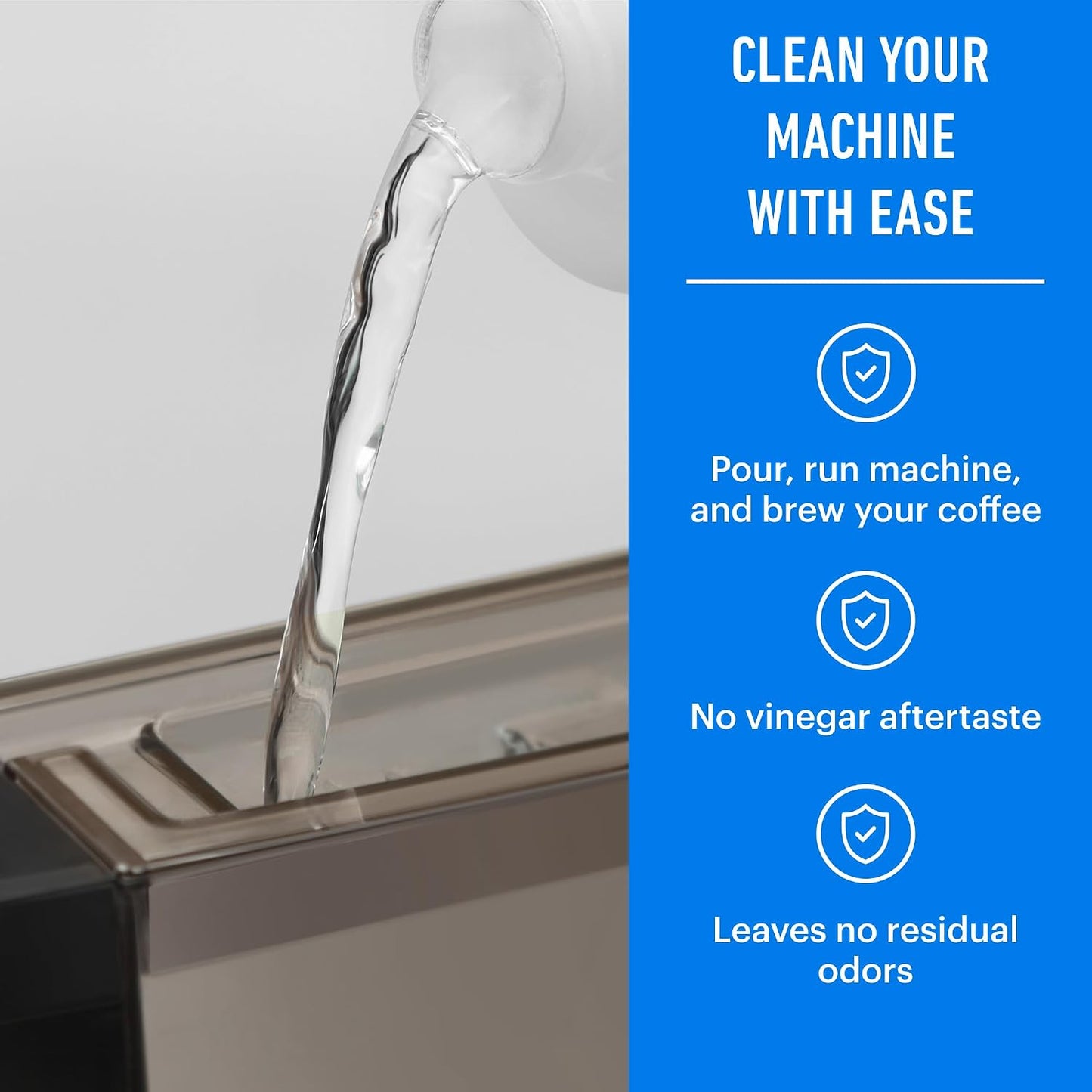 Coffee Machine Descaler Cleaner for all Automatic Coffee Makers & Espresso Machines
