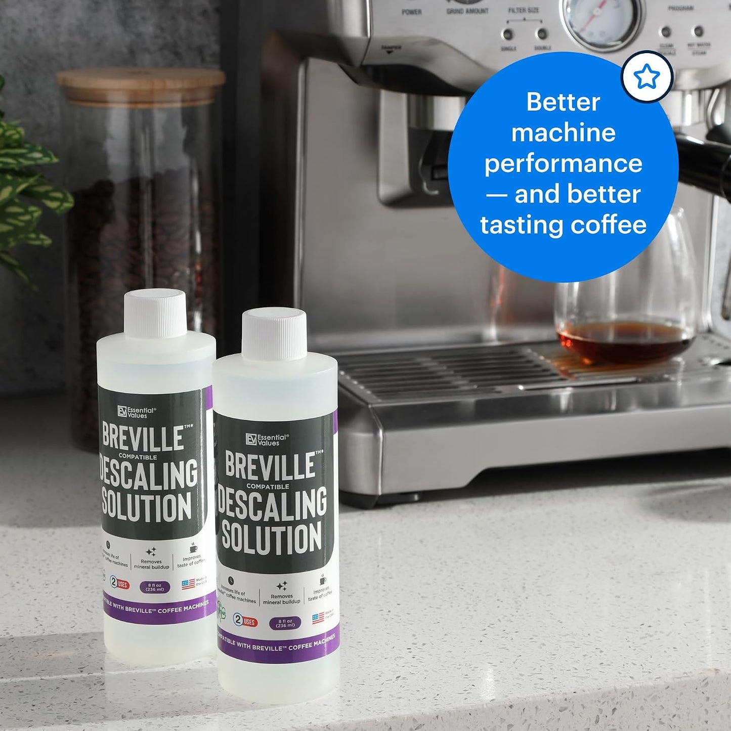 Coffee Machine Descaler Cleaner for all Automatic Coffee Makers & Espresso Machines