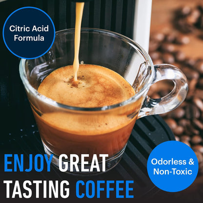 Coffee Machine Descaler Cleaner for all Automatic Coffee Makers & Espresso Machines
