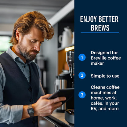 Coffee Machine Descaler Cleaner for all Automatic Coffee Makers & Espresso Machines