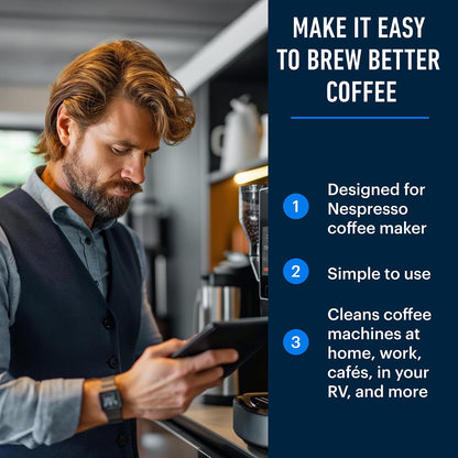 Coffee Machine Descaler Cleaner for all Automatic Coffee Makers & Espresso Machines