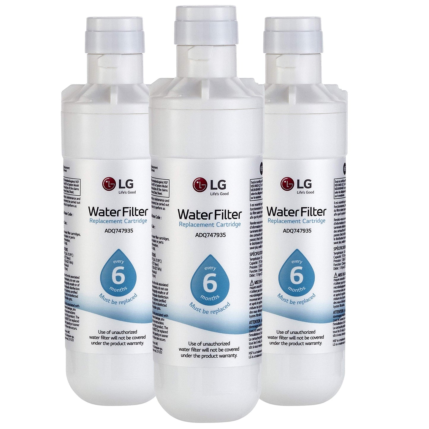 LG LT1000P Refrigerator Water Filter