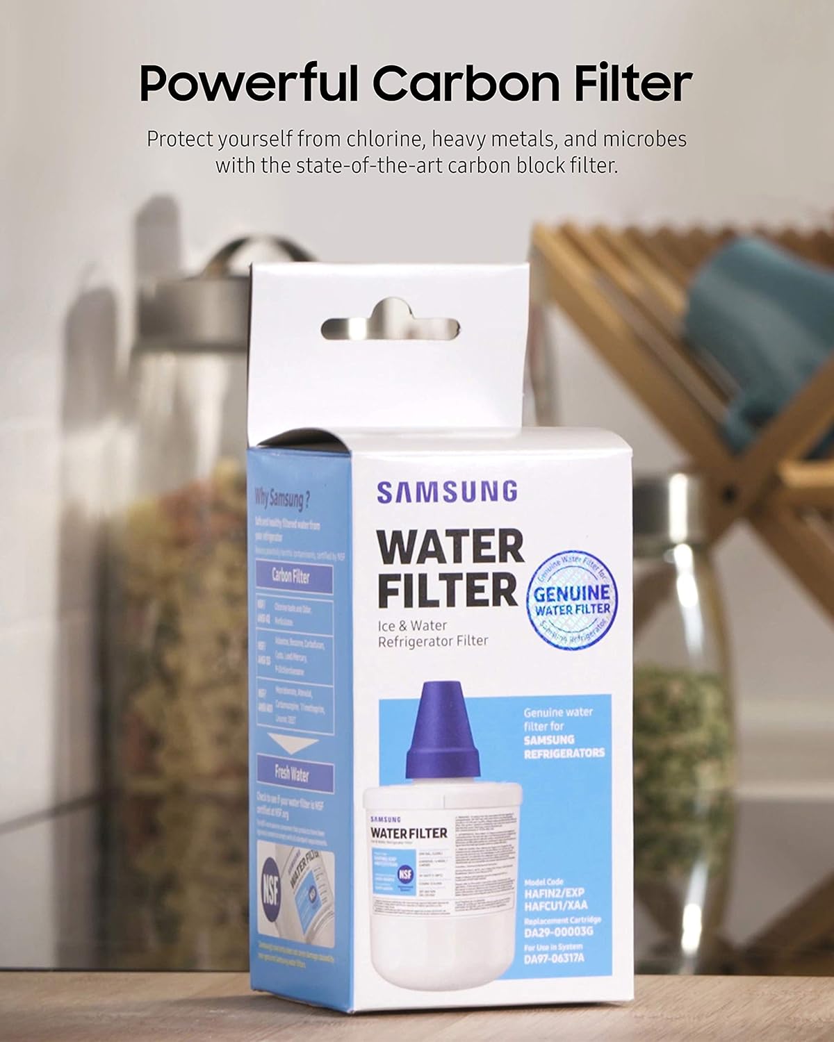 Samsung HAFCU1/XAA Genuine Refrigerator Water Filter