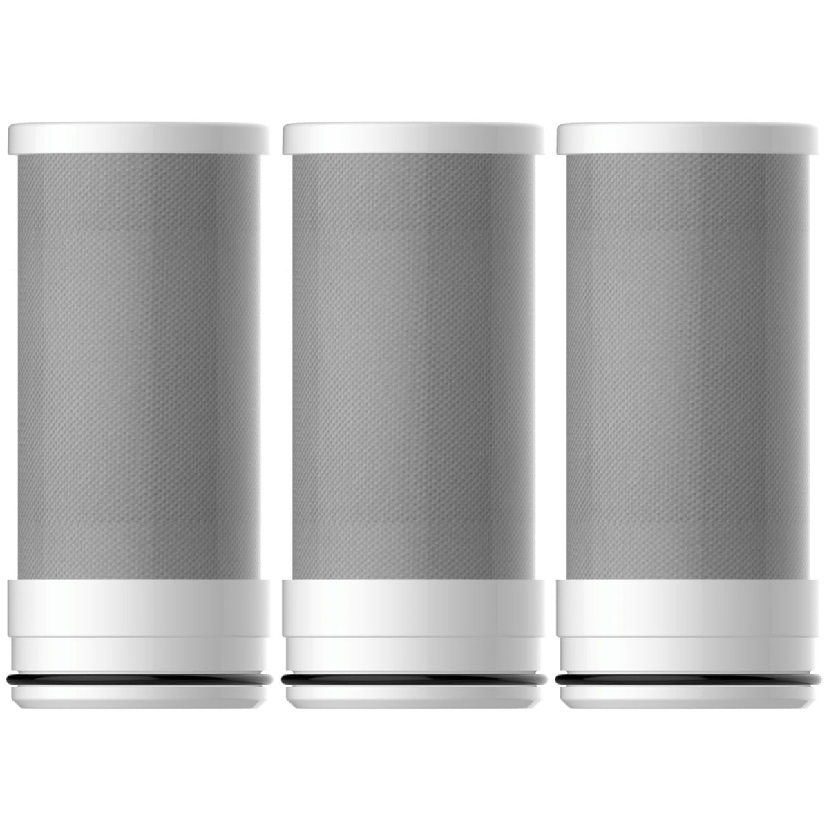 Faucet mount replacement filter 3-pack compatible with Waterdrop WD-FF-01A – cartridges