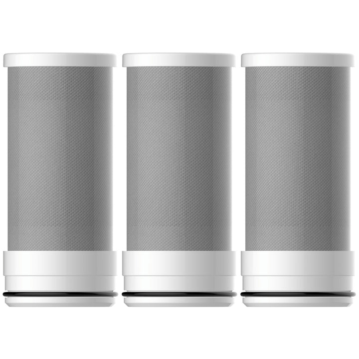 Faucet mount replacement filter 3-pack compatible with Waterdrop WD-FF-01A – cartridges