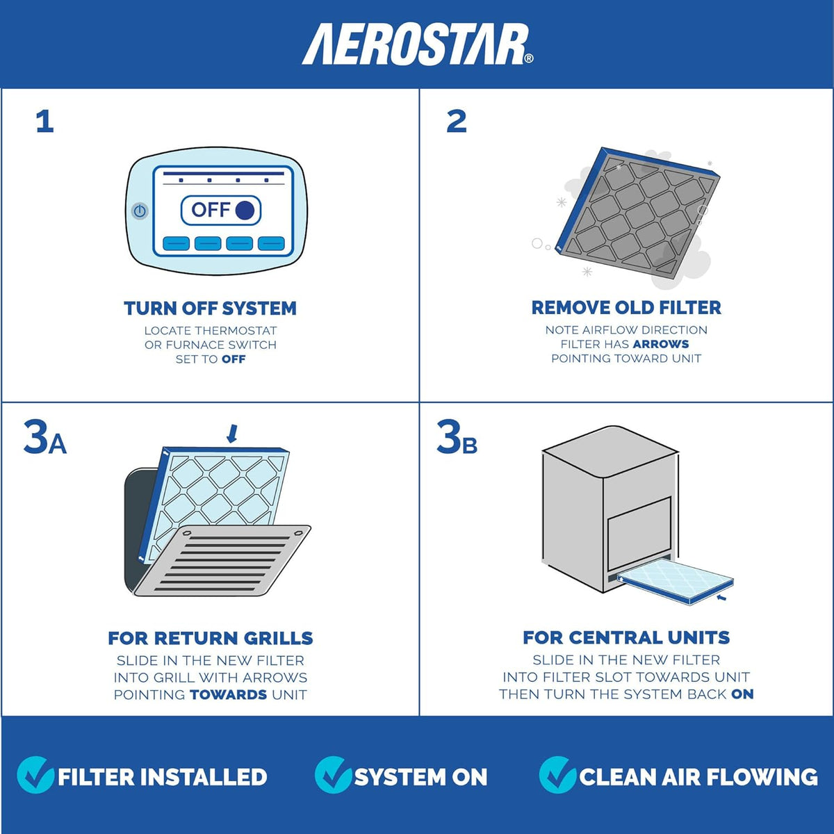 16x25x1 MERV 13 Pleated Air Filter (6-Pack)